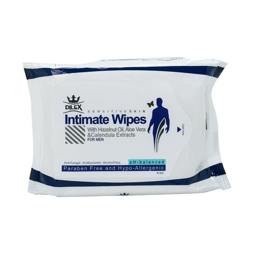 دستمال مرطوب بهداشتی مخصوص آقایان 20 عددی