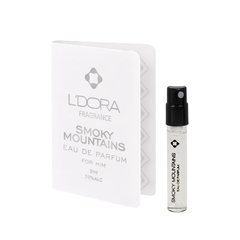 تستر ادوپرفیوم مردانه مدل لدورا SMOKY MOUNTAINS و 2 میلی لیتر