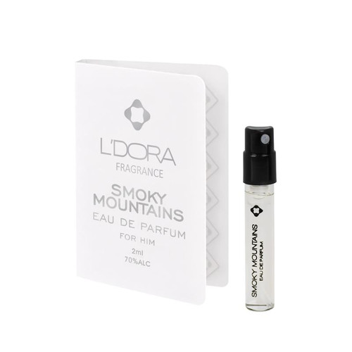 تستر ادوپرفیوم مردانه مدل لدورا SMOKY MOUNTAINS و 2 میلی لیتر