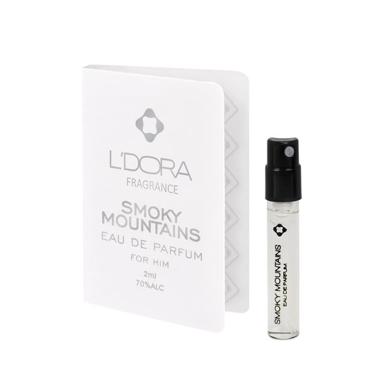 تستر ادوپرفیوم مردانه مدل لدورا SMOKY MOUNTAINS و 2 میلی لیتر