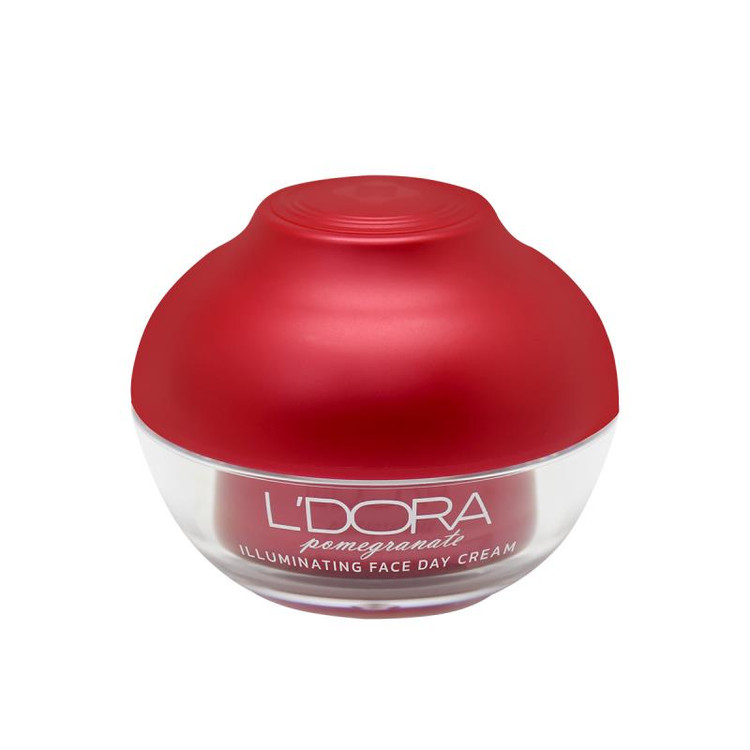 کرم روشن کننده روز صورت و گردن انار مناسب انواع پوست ، 50 میلی لیتر