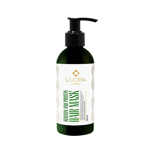 ماسک گیاهی پروتئینه و کراتینه موی سر 200 میلی لیتر